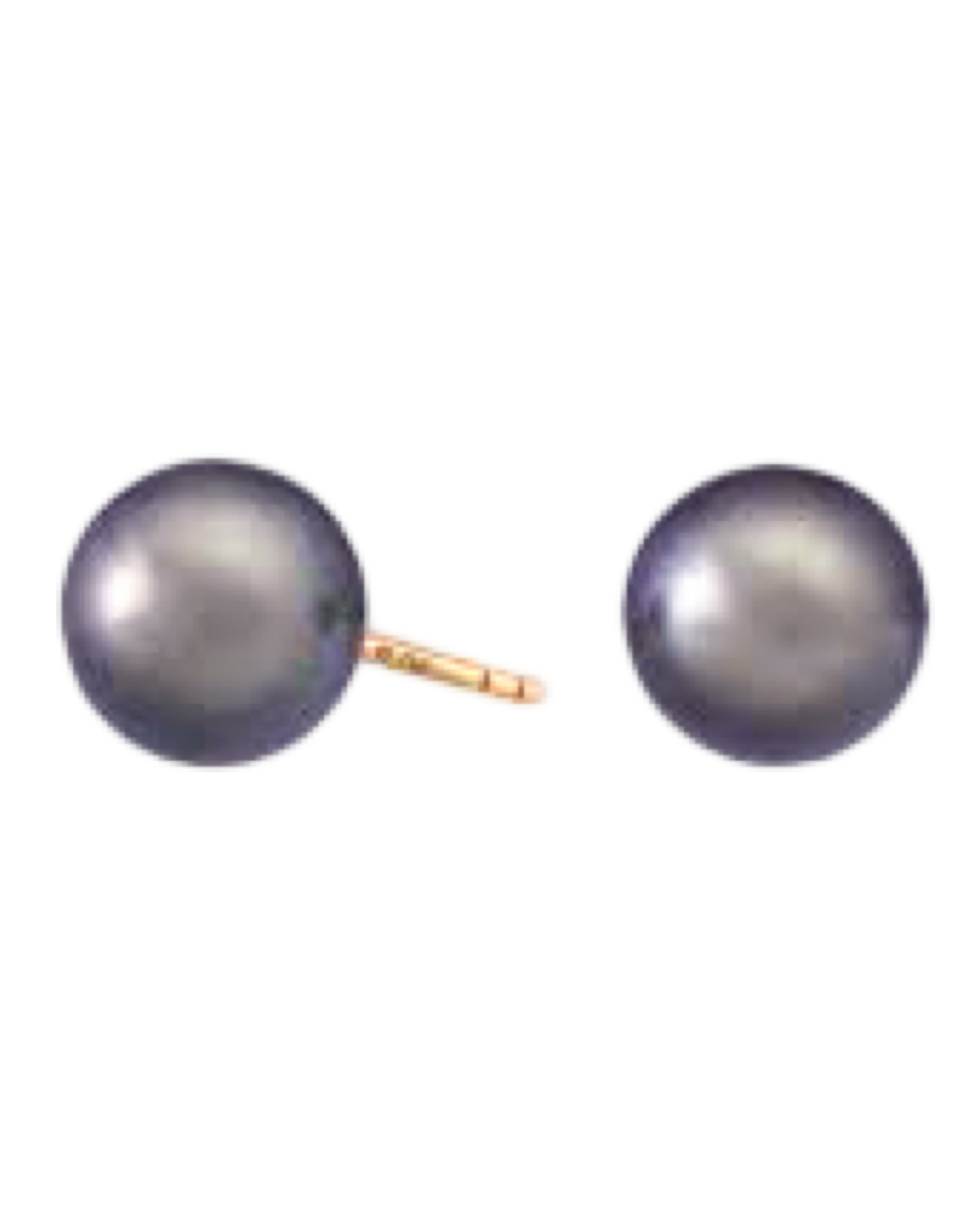 Timeless Tahitian Pearls Studs- 18K Gold