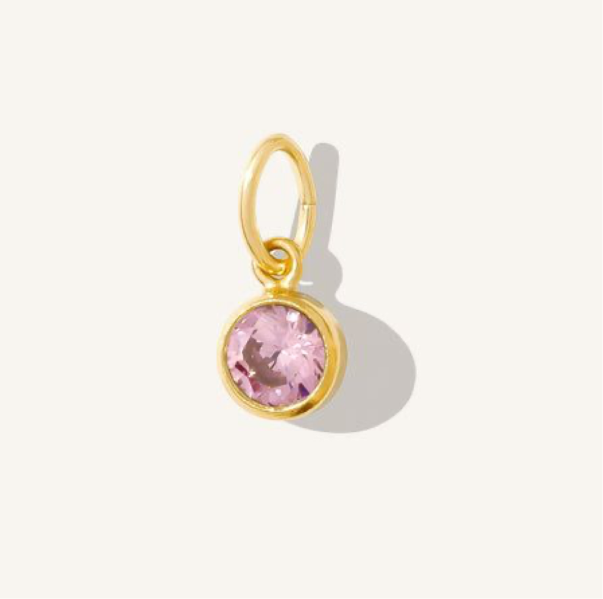 Lumière Talisman | 18K Gold & Crystal Charm on Adjustable Waxed Cord | Necklace & Bracelet
