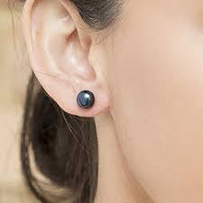 Timeless Tahitian Pearls Studs- 18K Gold