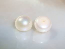 Timeless White Lustruous Pearls Studs- 18K Gold